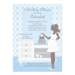 Invitation de baby shower de bébé de maman de mod