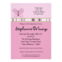 invitation de baby shower de prune du sucre 5x7