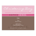 INVITATION DE BAPTÊME : : 1 simplement super Cartes Postales