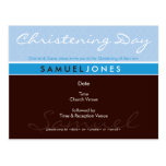 INVITATION DE BAPTÊME : : 2 simplement super Carte Postale