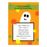 Invitation de fête d'anniversaire de Halloween -- 