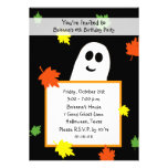 Invitation de fête d'anniversaire de Halloween - f