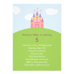 Invitation de fête d'anniversaire de princesse Cas