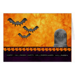 Invitation de Halloween Cartes De Vœux