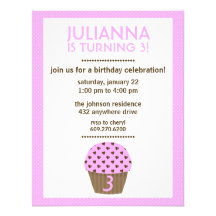 Invitation de l'anniversaire de la fille d'amour d