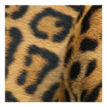 Invitation de motif de Jaguar