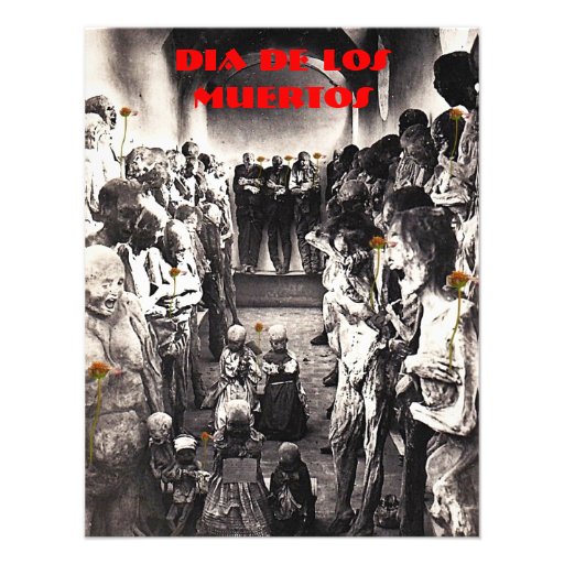INVITATION DE MUSÉE DE MAMAN DE DIA DE LOS MUERTOS