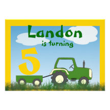 Invitation de partie de tracteur : Âge dans le cha