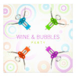Invitation de partie de vin