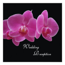 Invitation de réception de mariage seulement -- Or