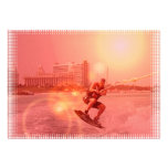 Invitation de Wakeboard de coucher du soleil