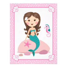 Invitation girly mignonne d'anniversaire de petite