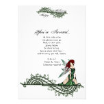 Invitation gothique féerique de partie de Lilith H