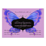 Invitation MIGNON de fête d'anniversaire