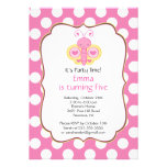 Invitation mignonne de fête d'anniversaire de papi