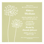 Invitation nuptiale de douche de la Reine Anne