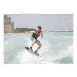 Invitation sautante de Wakeboarder