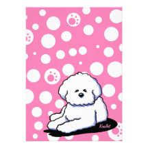 Invitations de coutume de Bichon Frise