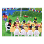 Invitations de fête d'anniversaire de Labrador