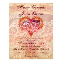 Invitations de mariage de couples de crâne de sucr