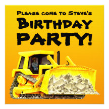 Invitations faites sur commande de partie de boute