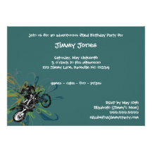 Invitations faites sur commande de partie de cycli
