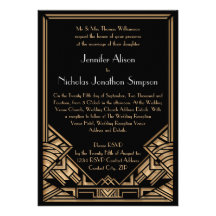 Invitations géométriques de mariage de style de Ga