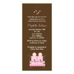 Invitations jumelles de baby shower de filles