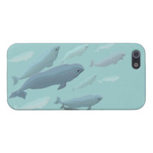 iPhone de baleine 5 cadeaux de baleine de beluga d Coque iPhone 5