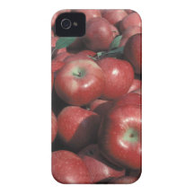 iPhone rouge 4 Casemate de pomme à peine là Coques iPhone 4 Case-Mate