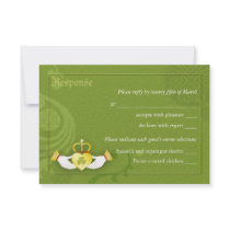 Iren Claddagh Herz-Hochzeit UAWG Karten (3.5x5)