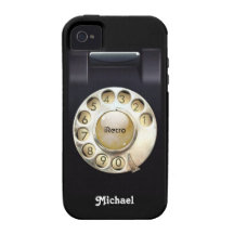 iRetro Oldschool rotatoire Coque Case-Mate iPhone 4
