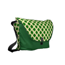 Irische glückliche Charme-Rickshaw-Bote-Tasche Kurier Taschen