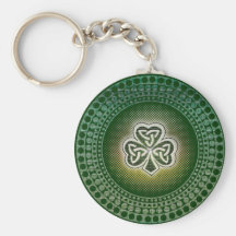 Irische keltische Kleeblattkeychains u. -schlüssel Schlüsselband