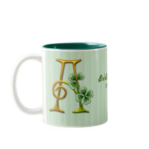 Irisches Goldmonogramm A