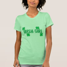 Irisches Mädchen T-shirt
