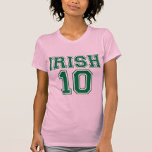 Irlandais 10 t-shirts