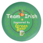Irlandais du jour de St Patrick Assiettes Pour Soirée