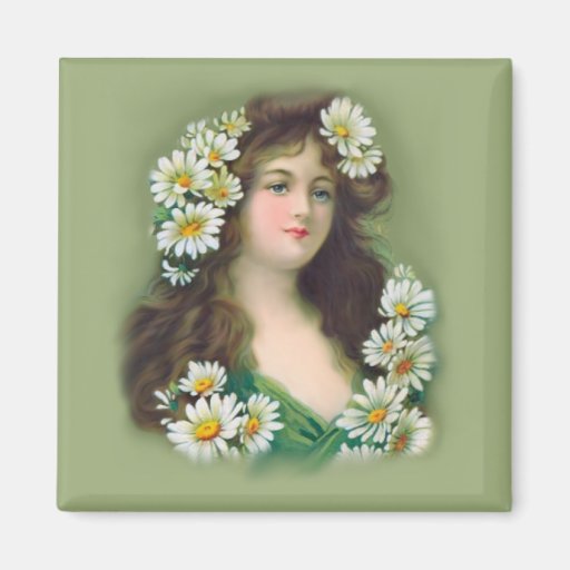 Irlandais vintage Colleen Magnets Pour Réfrigérateur