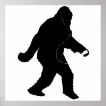 iSquatch (addieren Sie Hintergrund-Farbe) Plakatdrucke