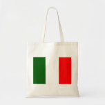 Italien-Flagge Leinentasche