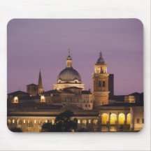 Italien, Mantua Provinz, Mantua. Stadtansicht und  Mousepad