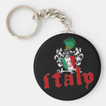 Italien-Schild Keychain Schlüsselanhänger