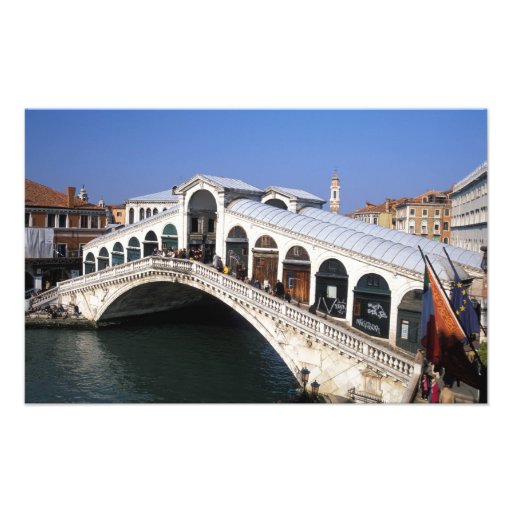 Italien, Venetien, Venedig, Rialto Brückenüberfahr Foto Drucke