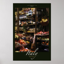 Italienischer Markt Posterdrucke