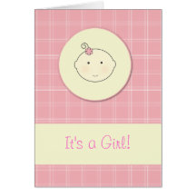 It's a Girl Karten