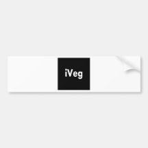 iVeg Auto Aufkleber