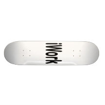 iwork Entwurfsschwarztext Individuelle Skatedecks