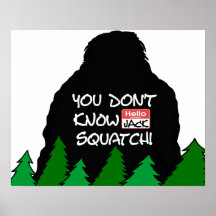 Jack Squatch Posterdruck