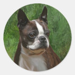 Jack und Amby Runder Sticker